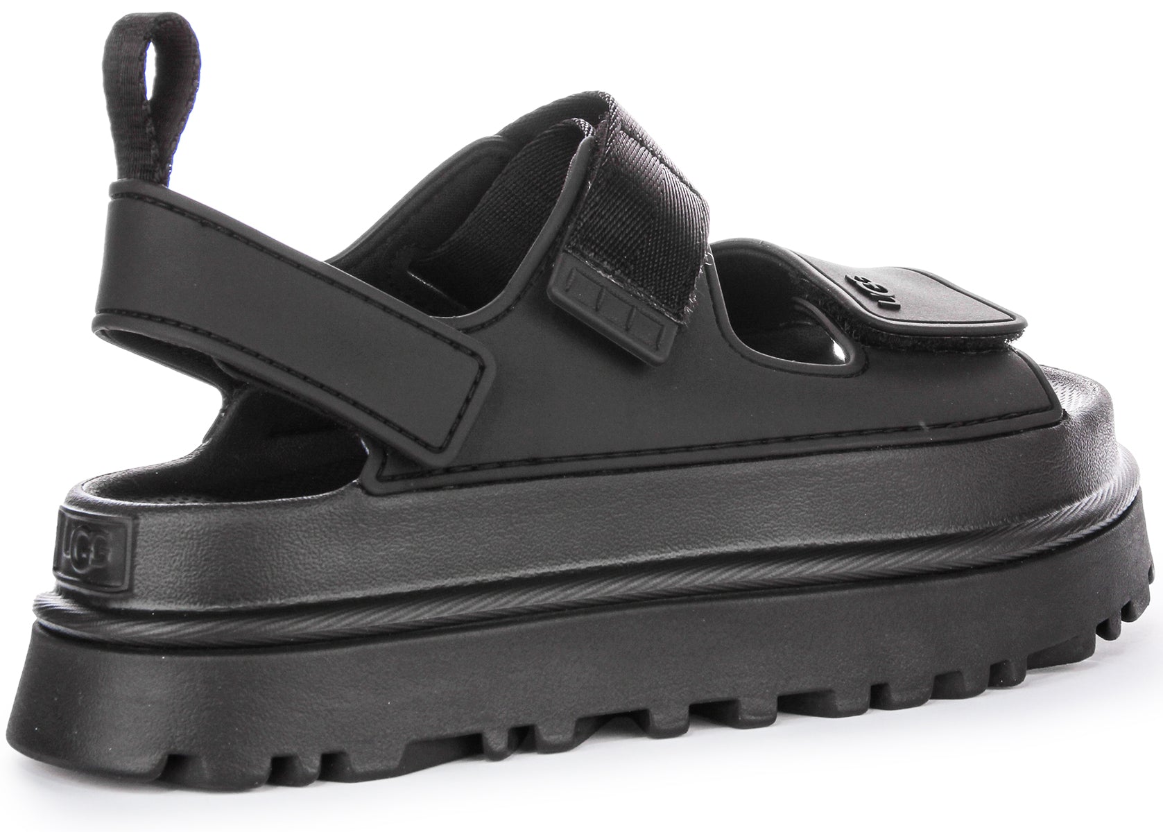 Ugg Australia Goldenglow In Black For Women | Platform Sandals