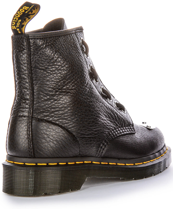 Dr Martens 1460 Zehenplatte in Schwarz für Damen