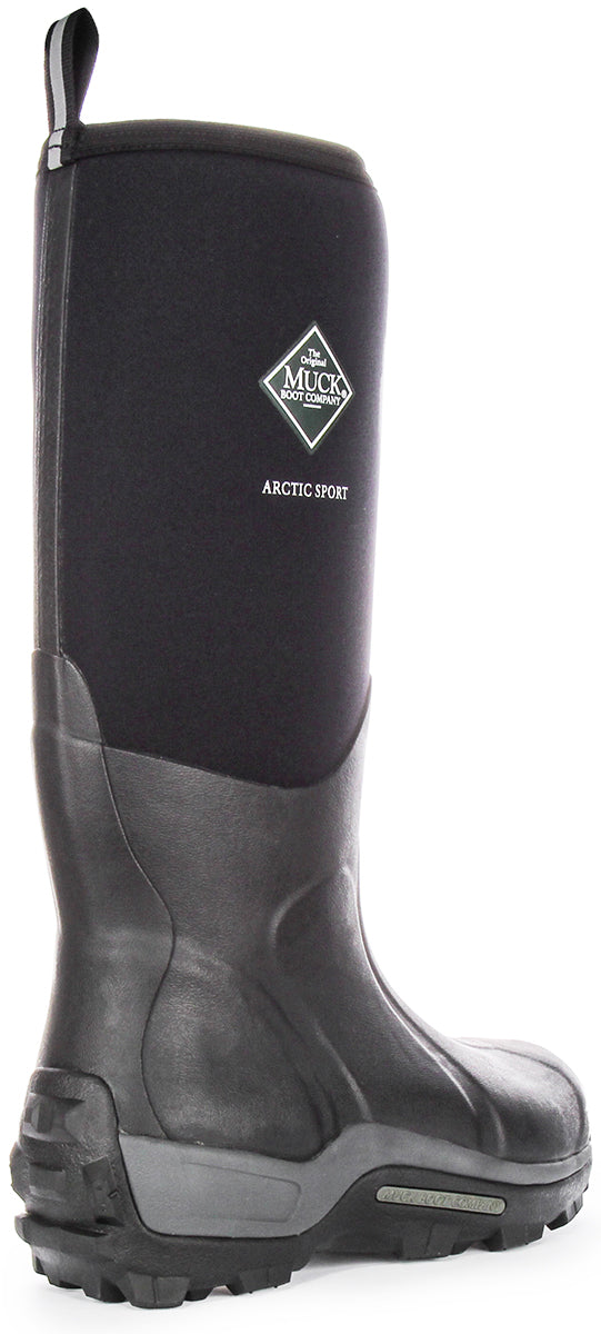 Muck M Artic Boot Sport In Black For Men