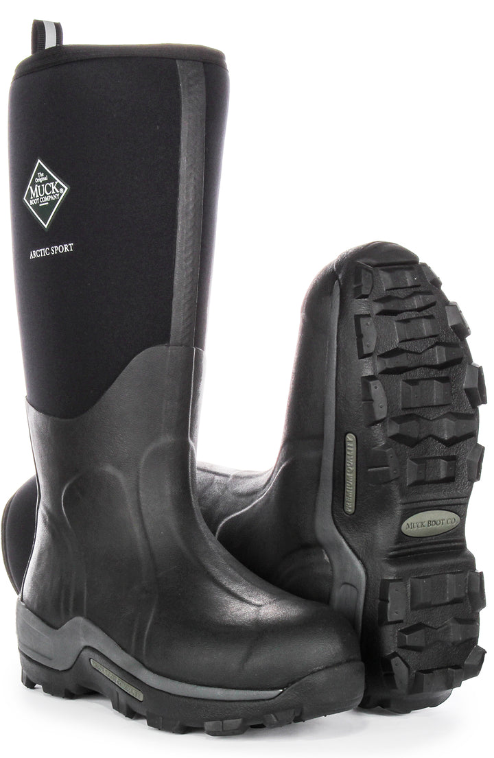 Muck M Artic Boot Sport In Black For Men