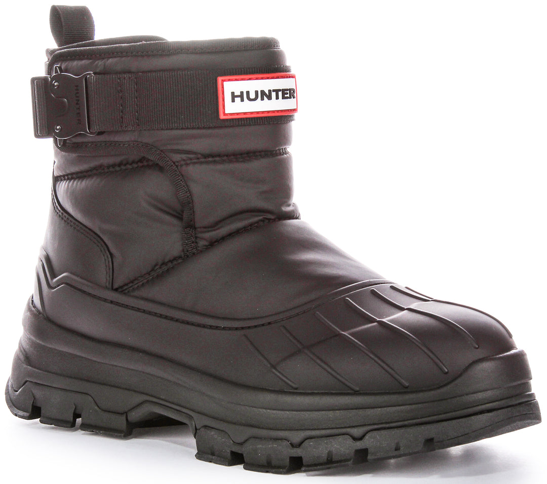 Short Snow Boots Winterstiefel Damen Hunter Hunter Short Buckle In
