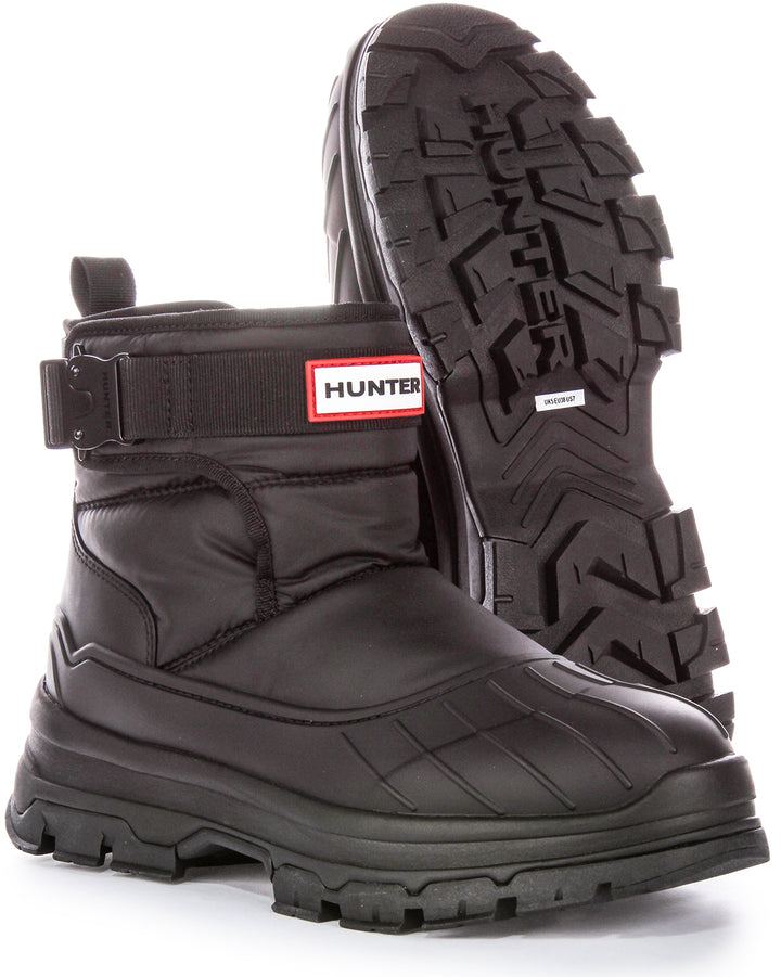 Hunter W Interpid Short Buckle In Black For Women