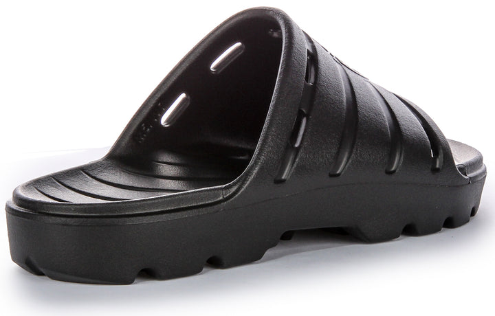 Timberland Get Outslide Sandalias de Goma de Una Pieza para Mujer en Negro