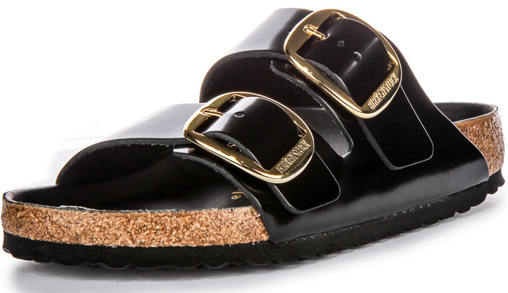 Birkenstock Arizona Big Buckle In Black | Regular Fit