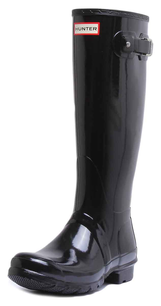 Hunter Women Tall Gloss In Black For Women