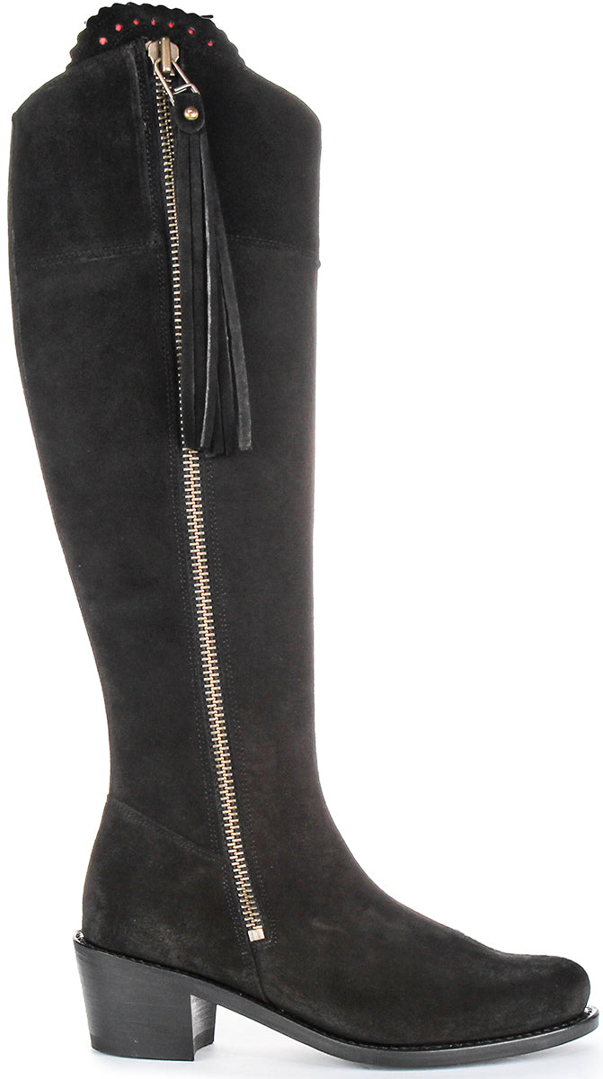 Justinreess England Valentina Slim In Black For Women
