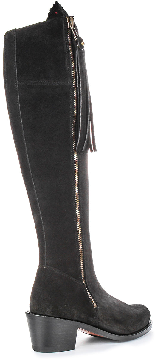 Justinreess England Valentina Slim In Black For Women