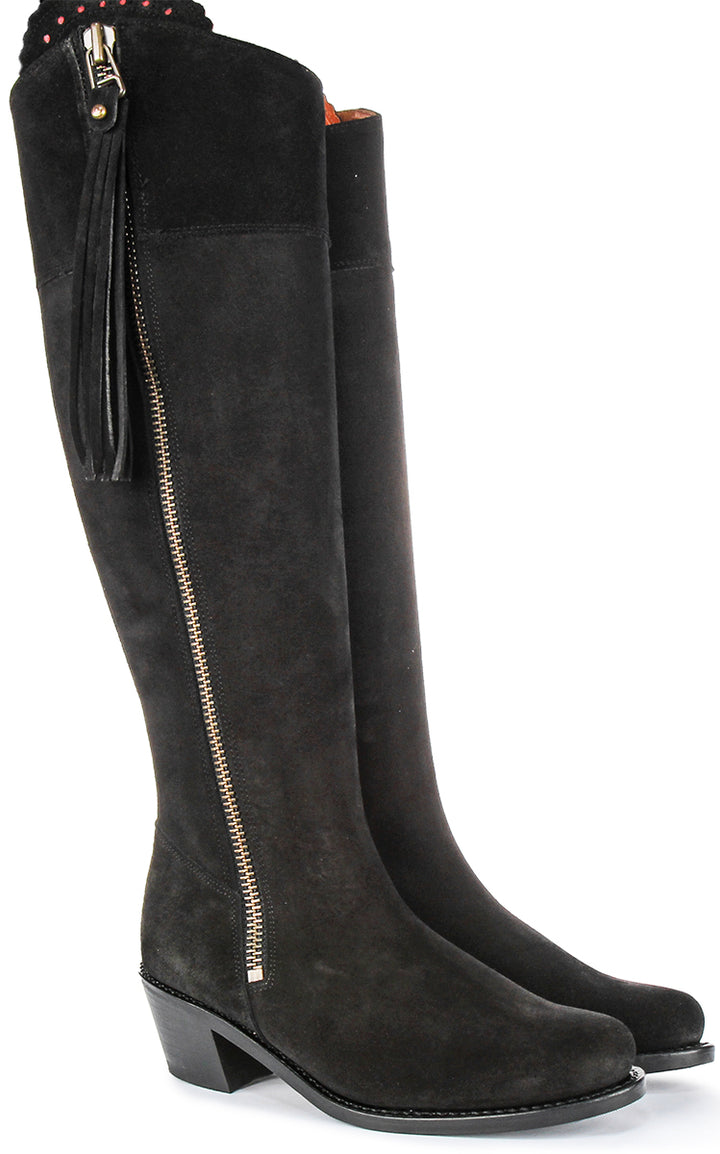Justinreess England Valentina Slim In Black For Women