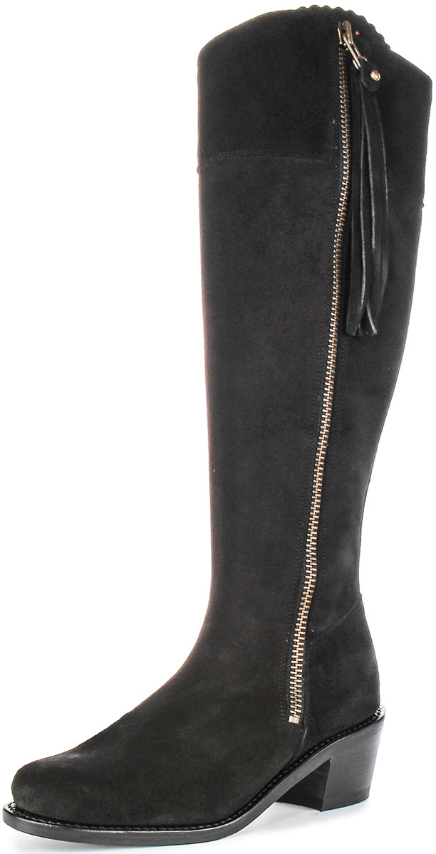 Justinreess England Valentina Slim In Black For Women
