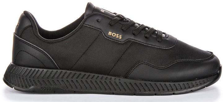 Boss Titanium Runner In Black For Men