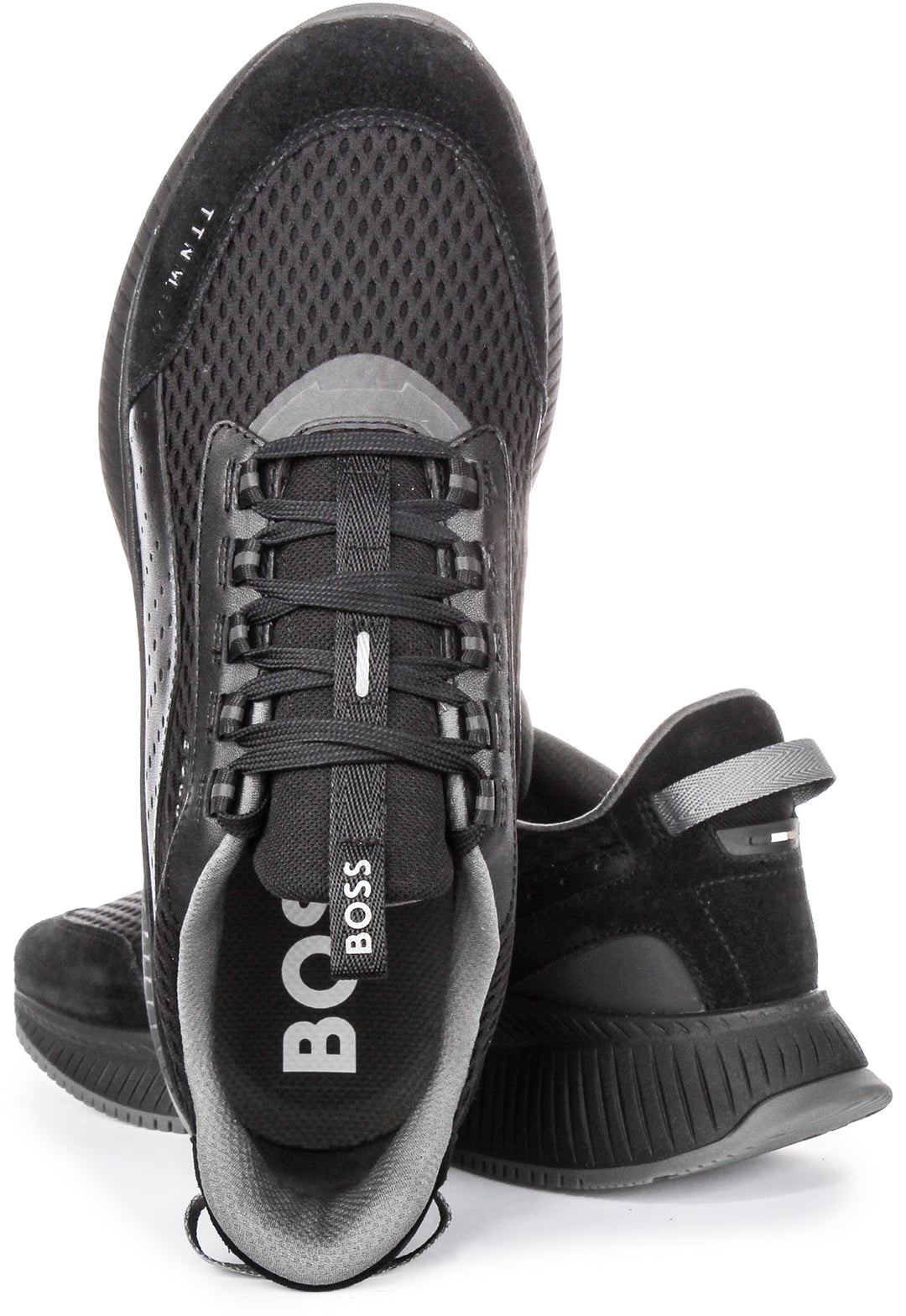 Boss Ttnm Evo Runner In Black For Men