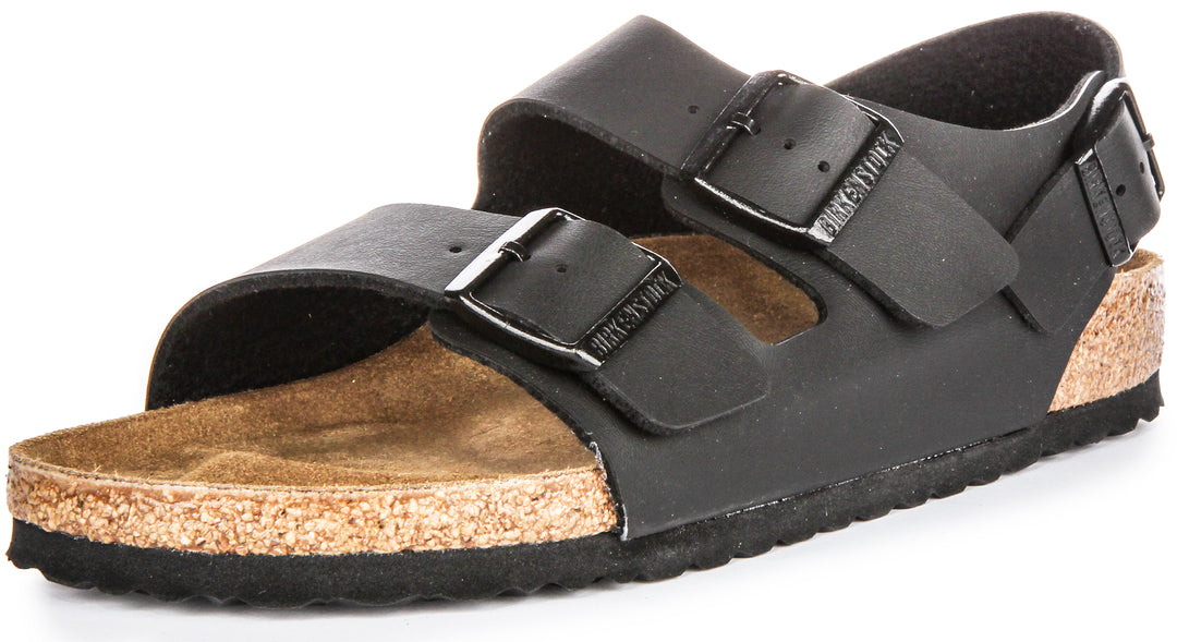 Birkenstock Milano Bf In Black | Narrow Fit