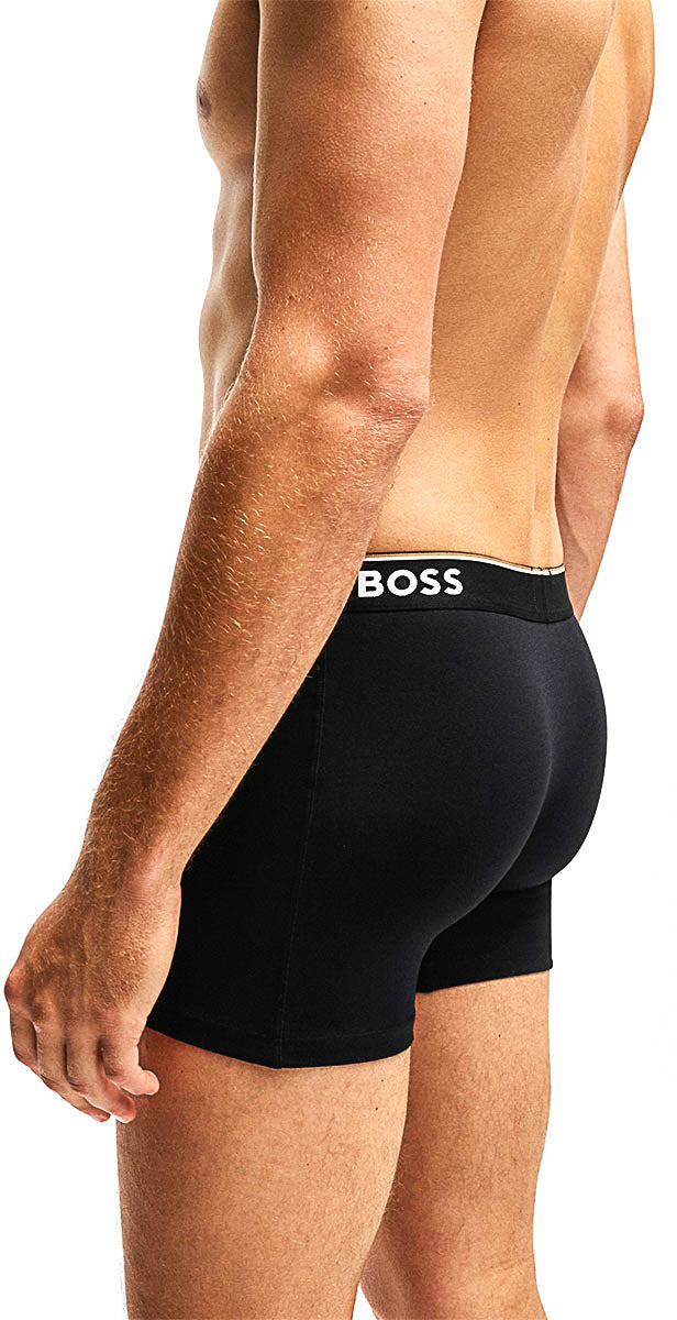 Boss Boxer 3 Pack Power Boxers In Black