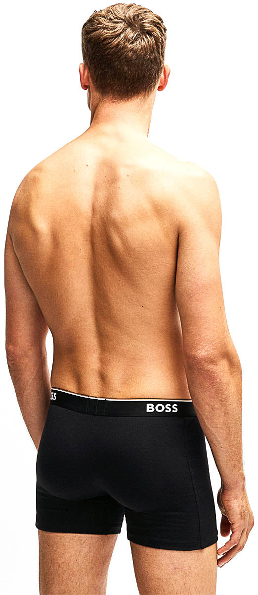 Boss Boxer 3 Pack Power Boxers In Black