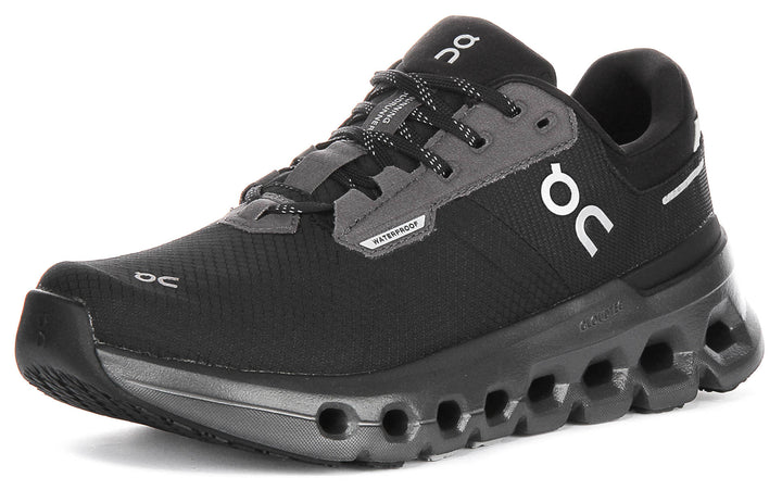 On Running Cloudrunner 2 Waterproof In Black For Women