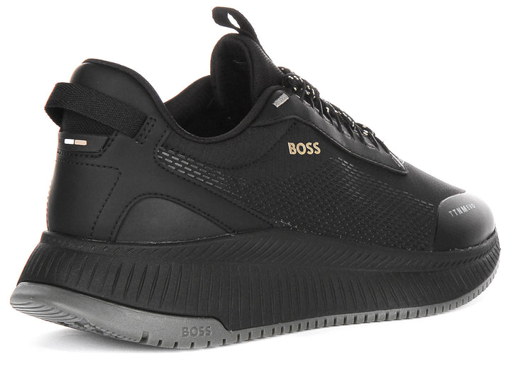 Boss Ttnm Evo Runner In Black For Men