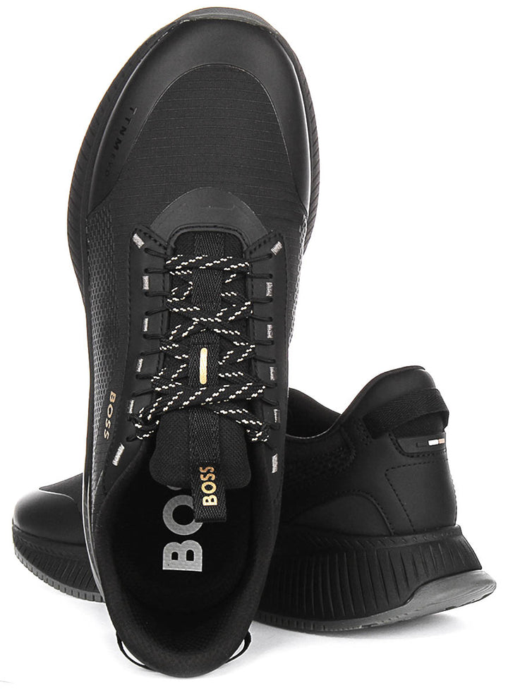 Boss Ttnm Evo Runner In Black For Men