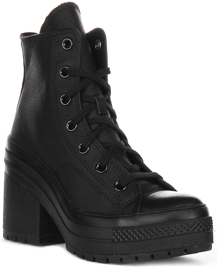 Converse Chuck 70 De Luxe A06145C In Black Leather