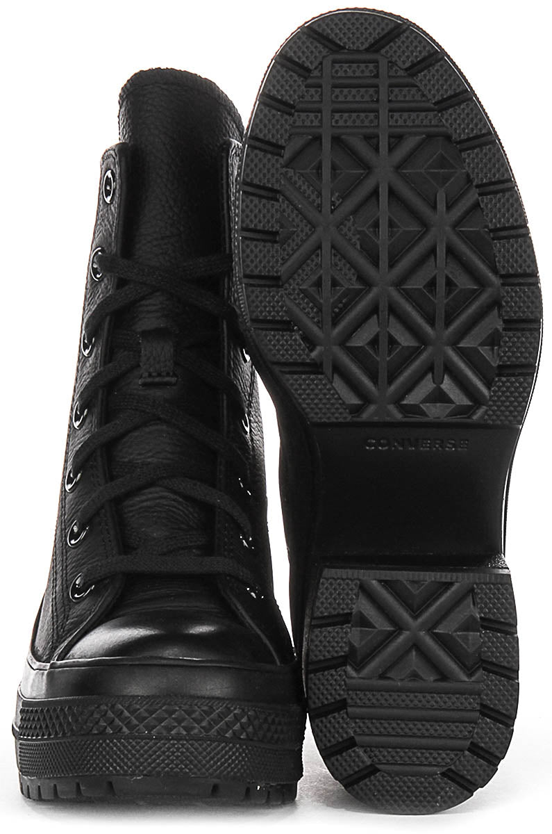 Converse Chuck 70 De Luxe A06145C In Black Leather