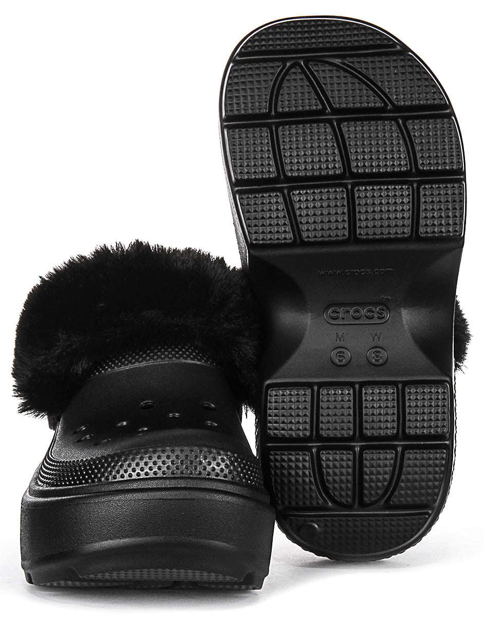 Crocs Stomp Lined Clog In Black