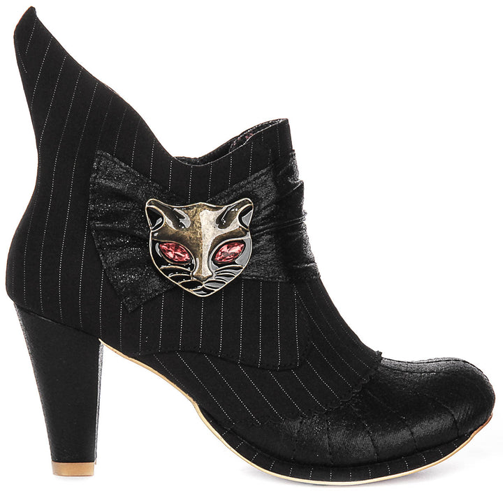 Irregular Choice Miaow In Black For Women