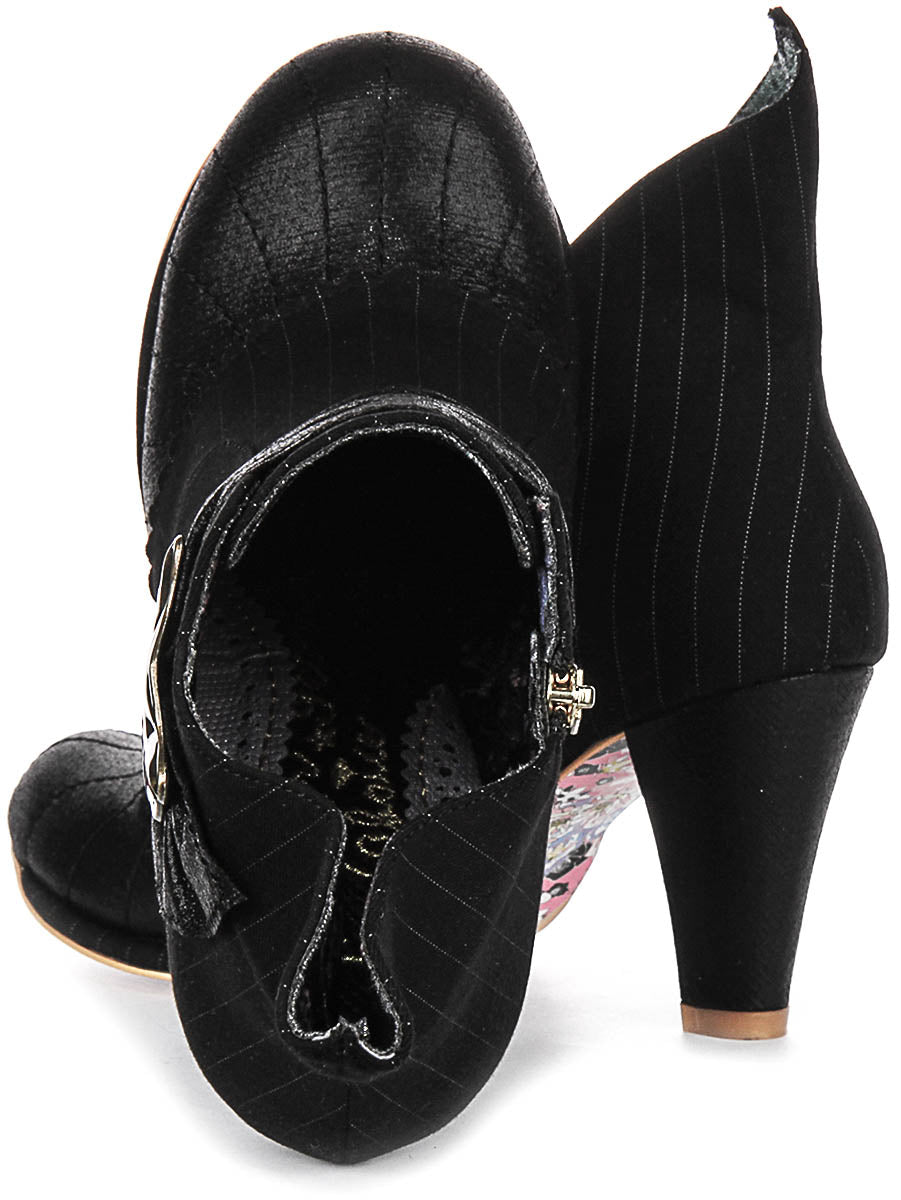 Irregular Choice Miaow In Black For Women