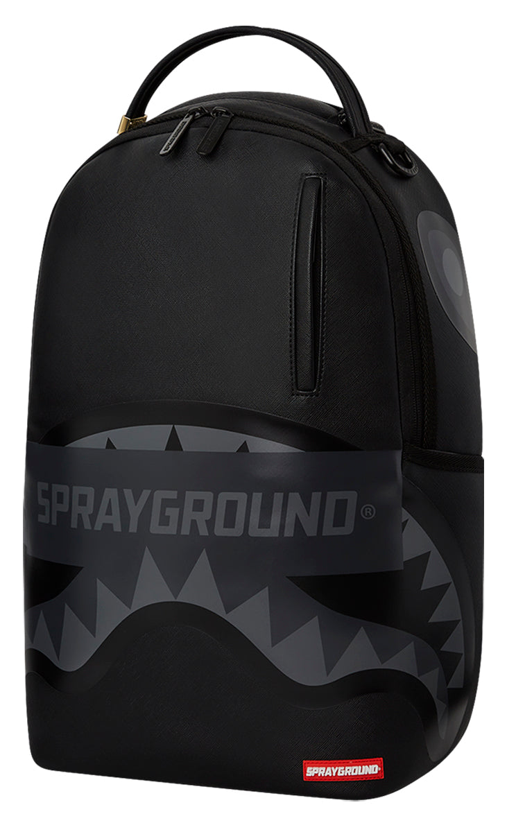 Sprayground black shark backpack sale