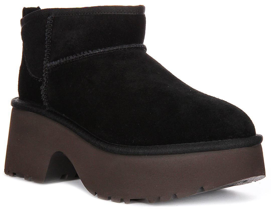 Ugg Australia Ultra Mini Heel In Black For Women