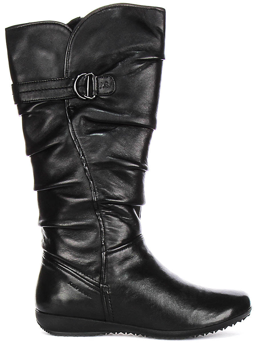 Josef Seibel Naly 23 In Black For Women Fur Lined Leather Boot