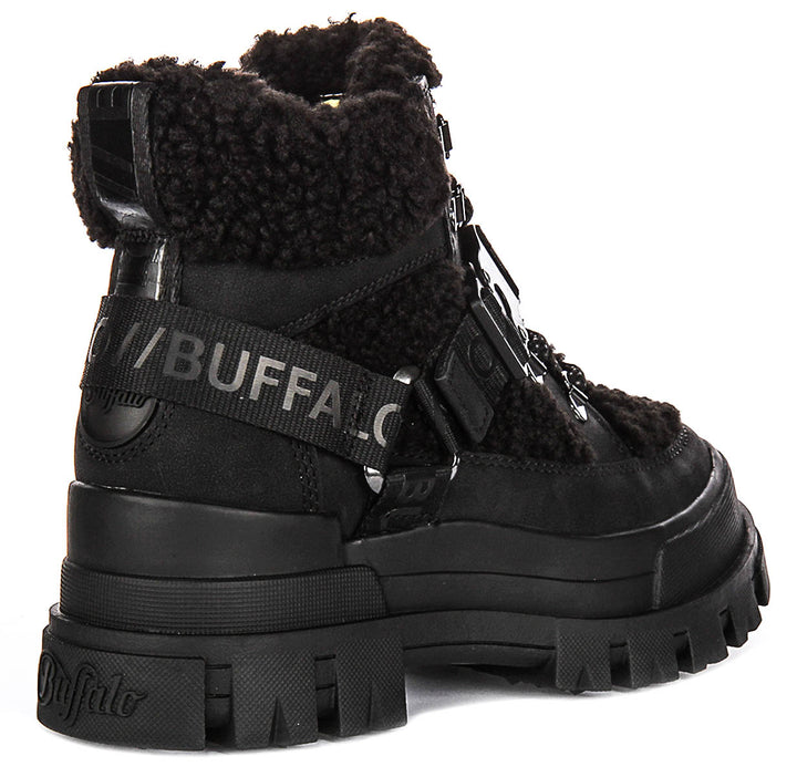 Buffalo Aspha Com1 Warm In Black For Women