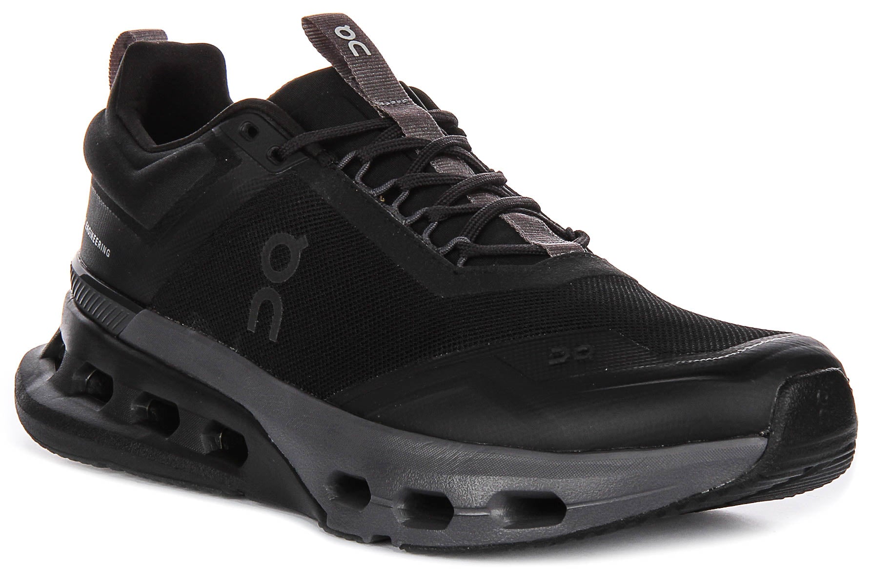 On Running Cloudnova X In Black For Men | Lace Up Trainers