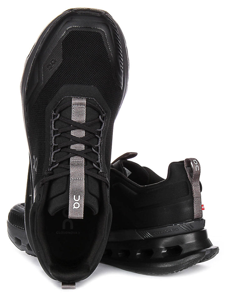 On Running Cloudnova X In Black For Men