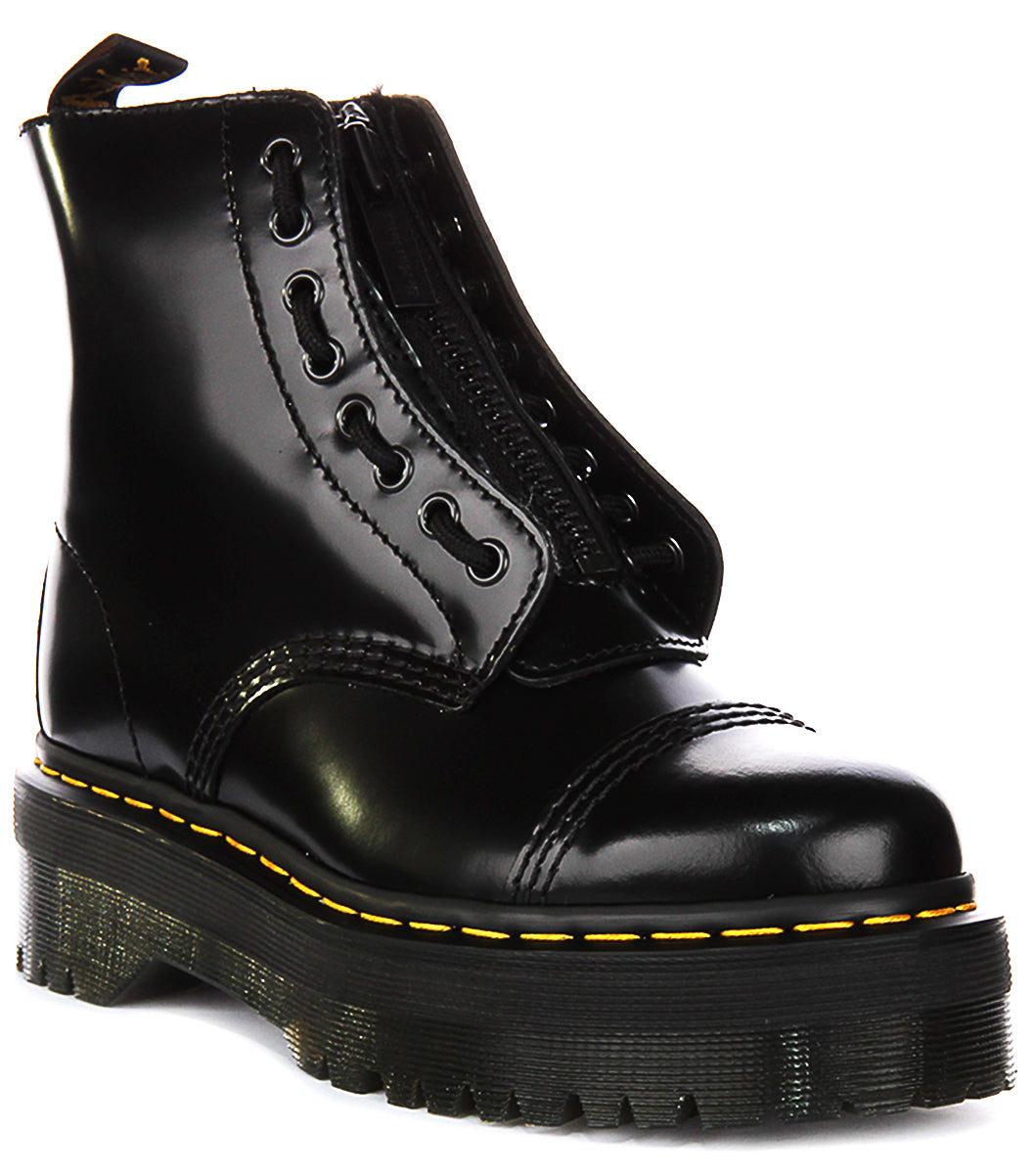 Dr Martens Sinclair Fur Lined In Black For Women