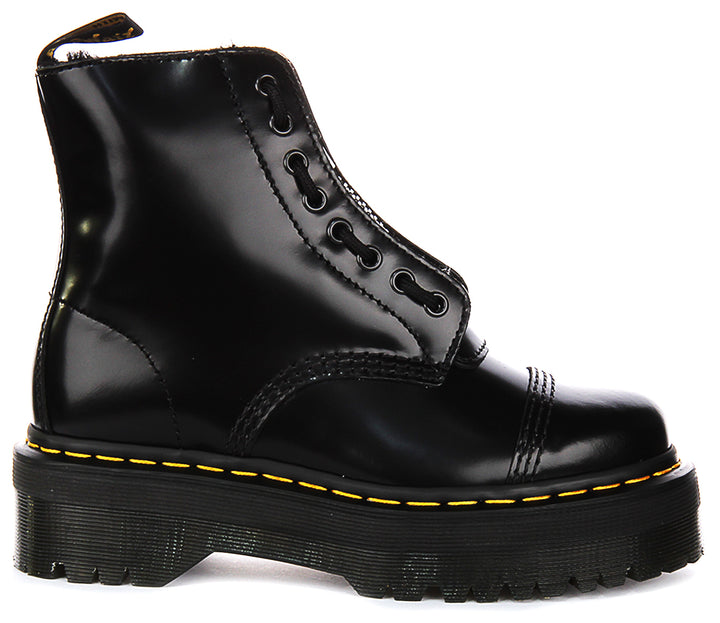 Dr Martens Sinclair Fur Lined In Black For Women