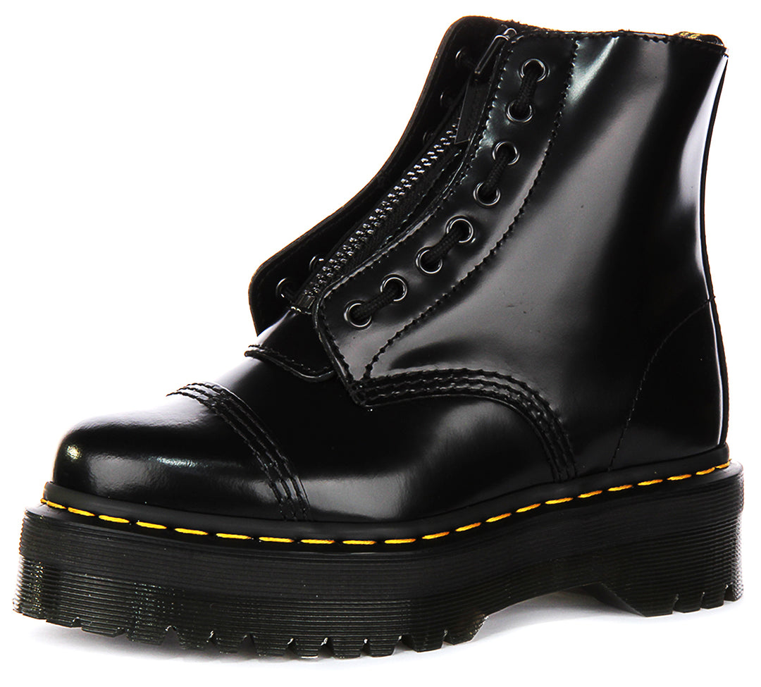 Dr Martens Sinclair Fur Lined In Black For Women