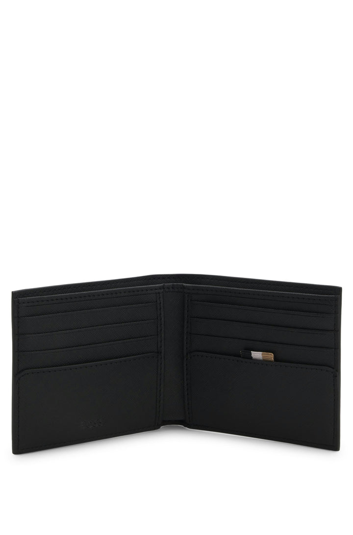 Boss Zair N 8 Card Holder Wallet In Black For Men