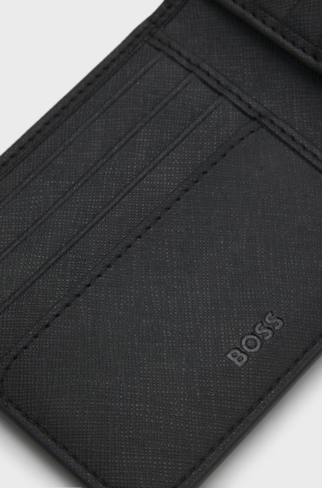 Boss Zair N 8 Card Holder Wallet In Black For Men