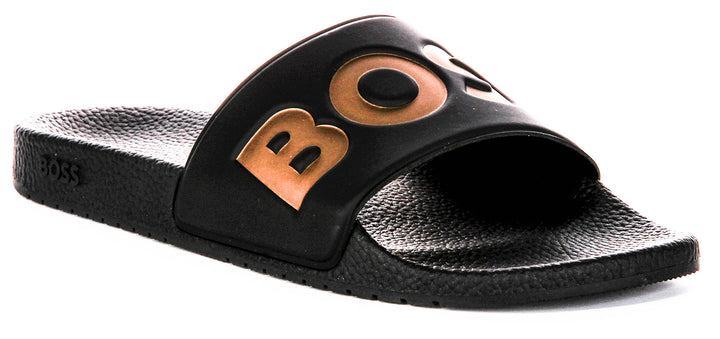 Boss Timein Slide In Black Para Hombre