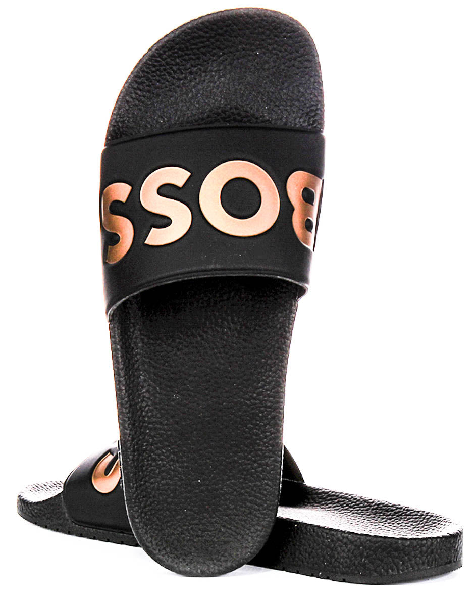 Boss Timein Slide In Black Para Hombre