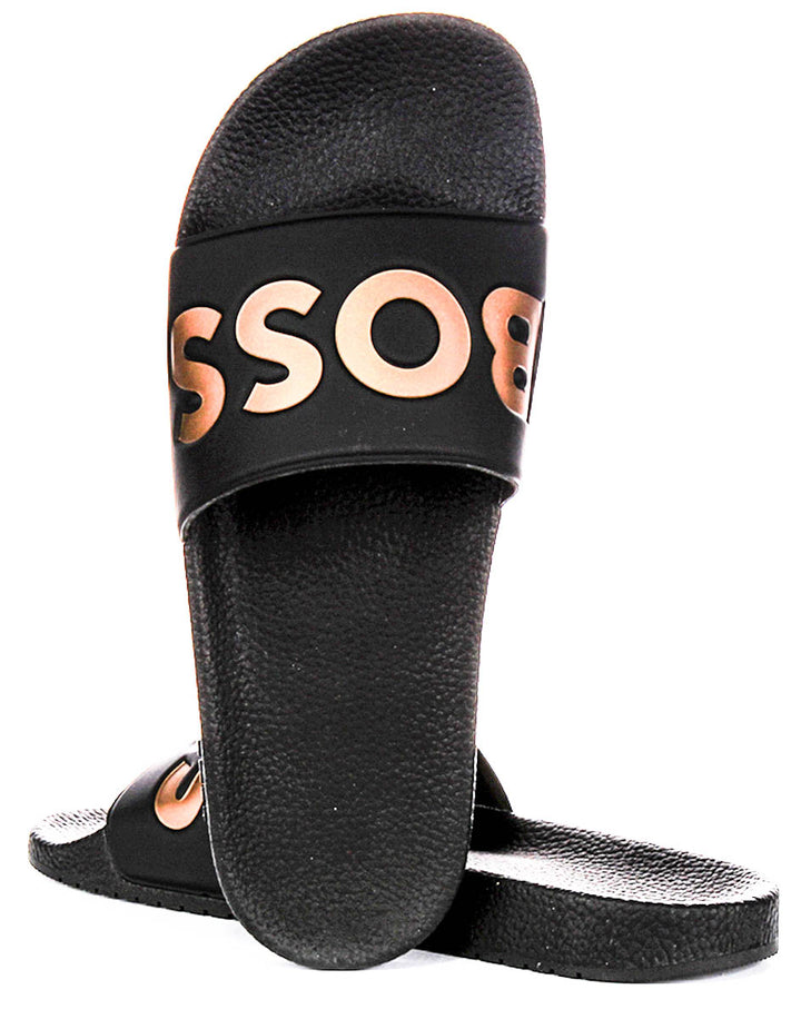 Boss Timein Slide In Black Para Hombre