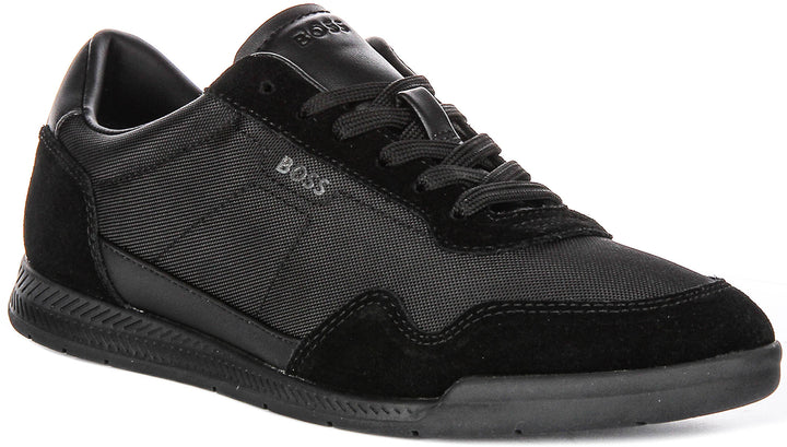Boss Titanium Sneaker In Black For Men