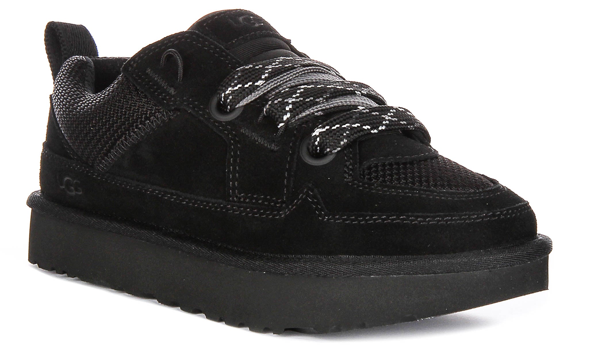 Ugg Australia Lowmel In Black For Women | Flat Lace Heel Strap
