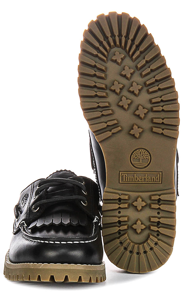 Timberland Noreen Mule Boat shoes A4198 In Black For Women