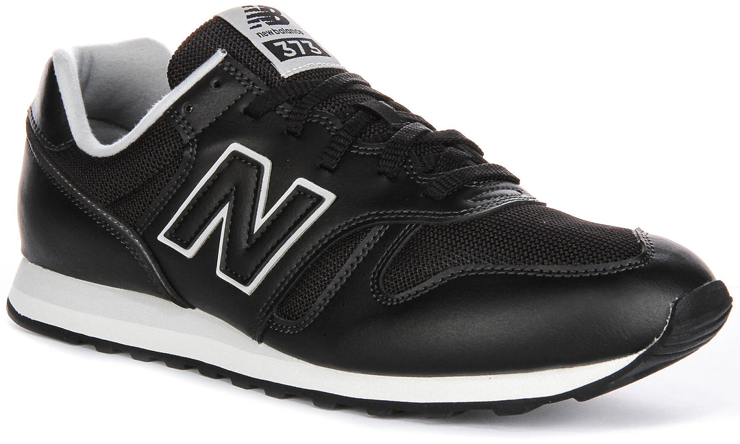 New Balance ML 373 PK2 In Black For Men Lace up Casual Trainers