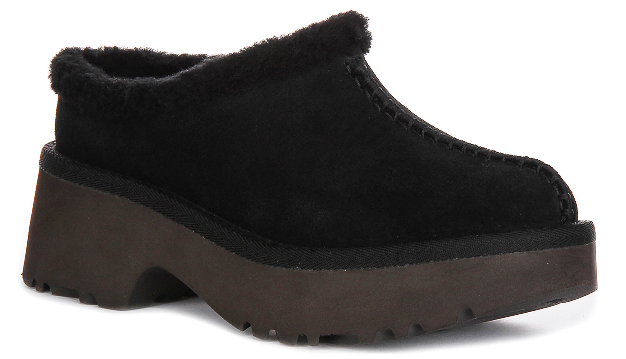 UGG 黒　26cm Ugg Australia New Height Cozy In Black For Women | Eva Outsole