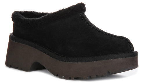Ugg Australia New Height Cozy In Black For Women