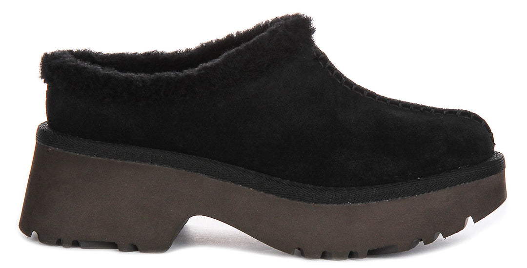 Ugg Australia New Height Cozy In Black For Women