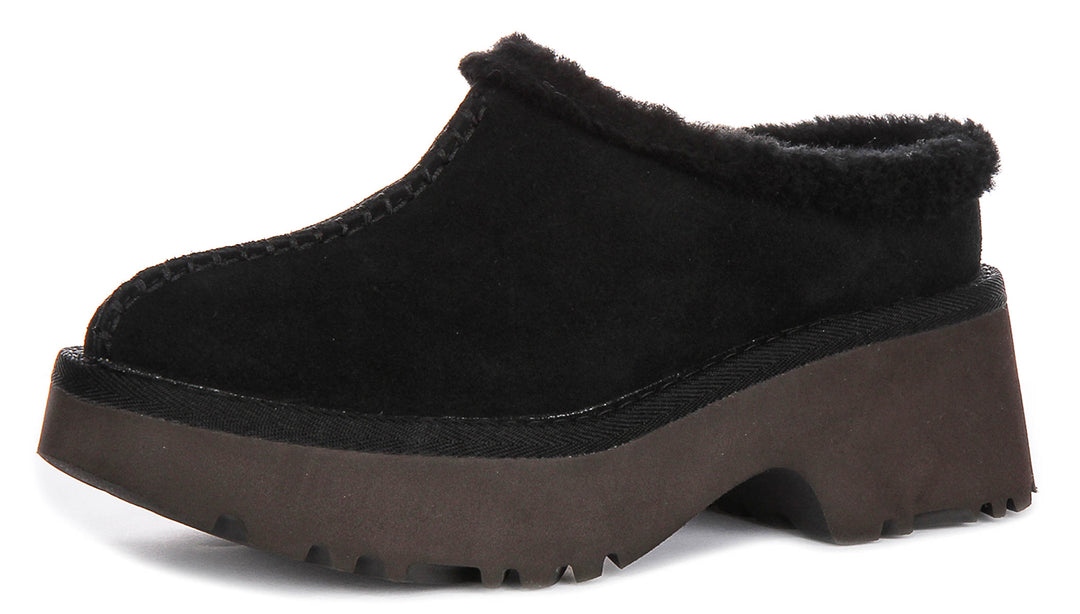 Ugg Australia New Height Cozy In Black For Women