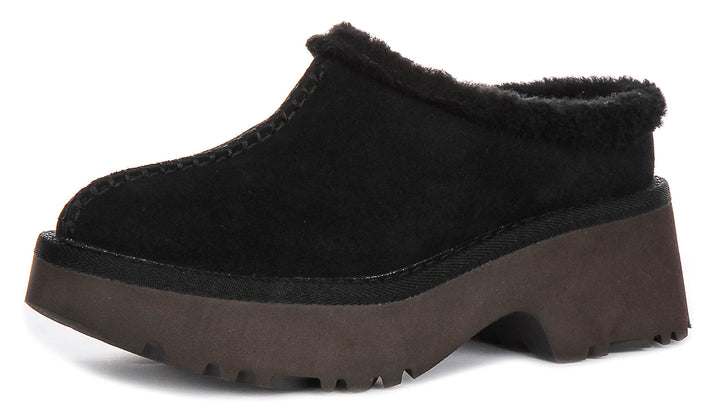 Ugg Australia New Height Cozy In Black For Women
