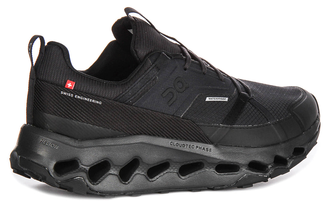 On Running Cloudhorizon Waterproof In Black For Men